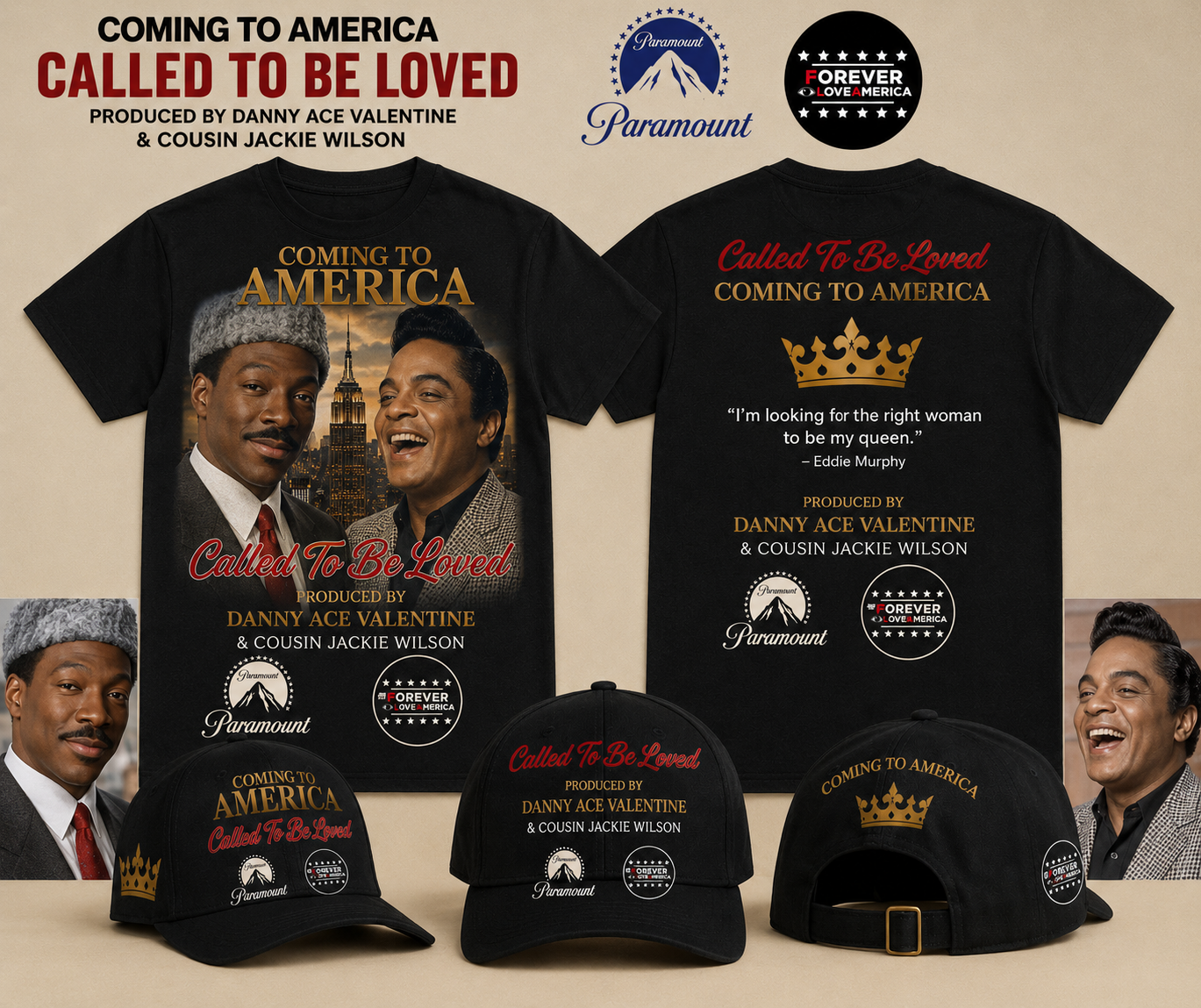 Coming to America — Called to Be Loved Tee